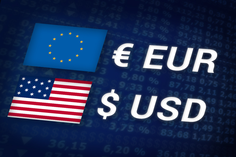 Forex - EUR/USD 미국 무역 시간에 아래로