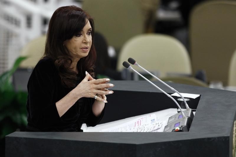 &copy; Reuters. Cristina Fernández dice es la mandataria que más ha intentado aclarar atentado antisemita
