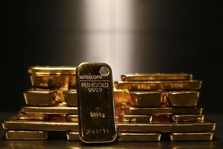 החוזים העתידיים על הזהב נחלשים במהלך המסחר באירופה