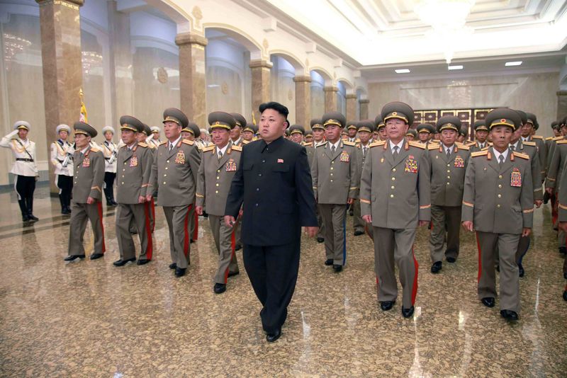 &copy; Reuters.  North Korea offers to suspend nuclear tests if U.S. suspends military drills