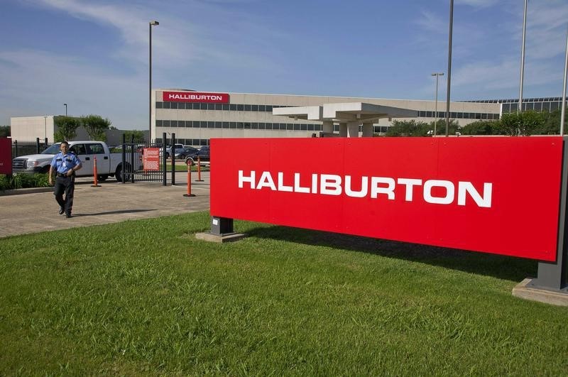 &copy; Reuters.  Receita da Halliburton no 3º tri fica abaixo do esperado por América do Norte