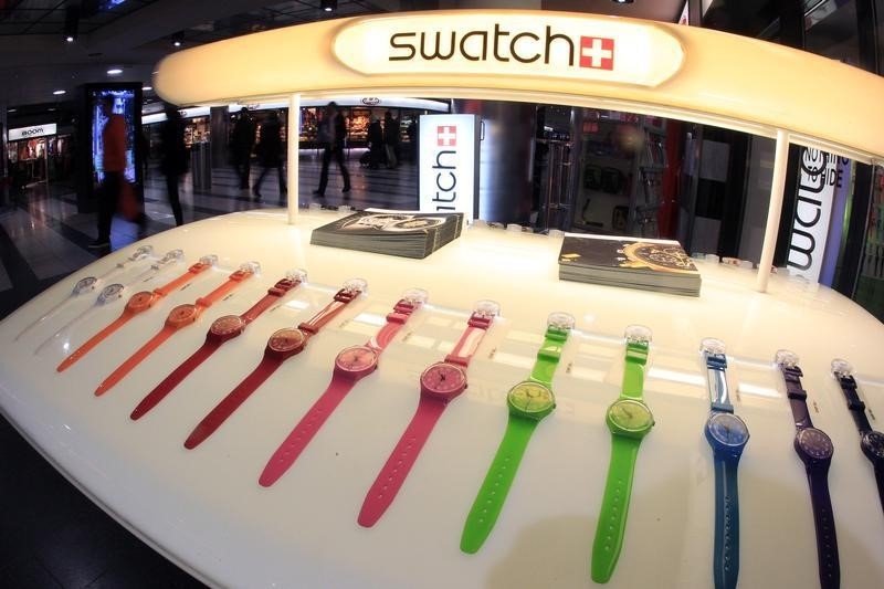 Swiss Watch Export Growth Slows to Weakest Pace in Three Years