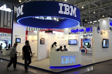 IBM shares continue upward trend, nearing 52-week high