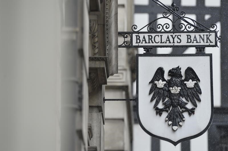 &copy; Reuters. 欧股动态：英国银行股一场长达8年的噩梦即将结束 巴克莱银行涨超4%