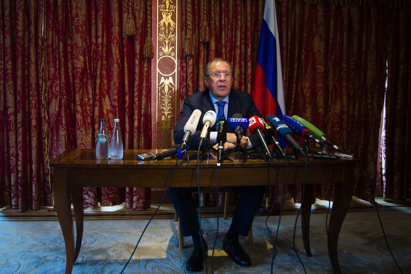 &copy; Reuters.  Bakan Fidan, Rusya Dışişleri Bakanı  Lavrov ile görüştü