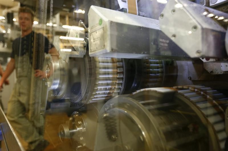 &copy; Reuters.  U.K. manufacturing production rises 0.2% in April vs. 0.9% forecast