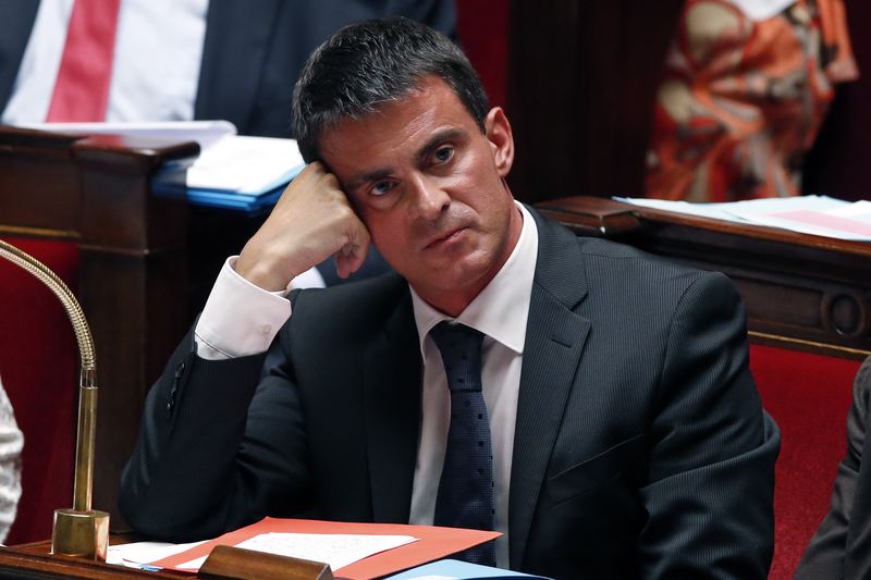 &copy; Reuters.  Manuel Valls, primer ministro francés