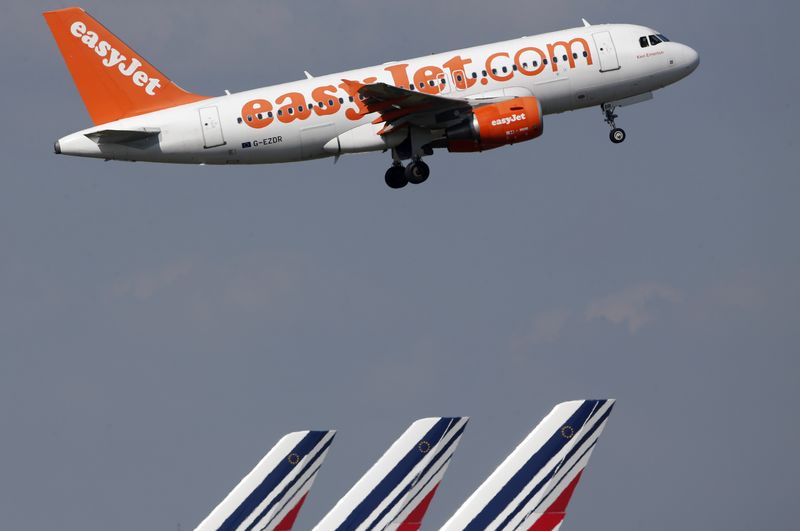 &copy; Reuters.  חברת הלואו-קוסט 'איזי-ג'ט' ביטלה את הטיסות לישראל עד סוף אוקטובר