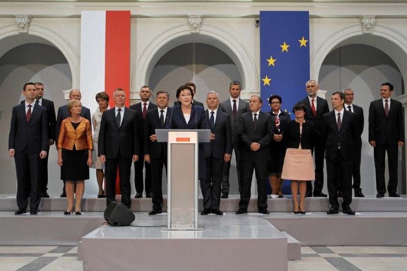 &copy; Reuters.  KE zarekomendowała zdjęcie z Polski procedury nadmiernego deficytu - Kopacz