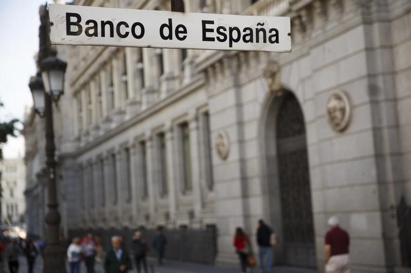 &copy; Reuters.  Bank of Spain calls for EU banking union implementation, warns of economic risks