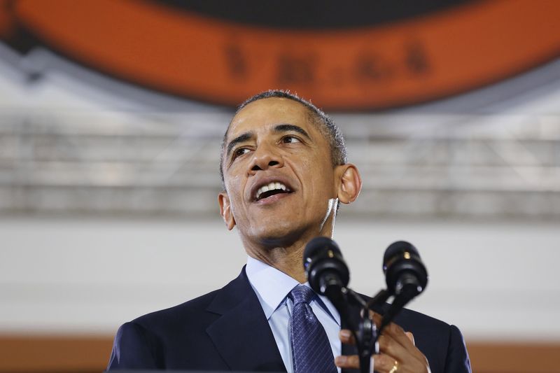 &copy; Reuters.  Obama claims victory after drop in U.S. jobless rate