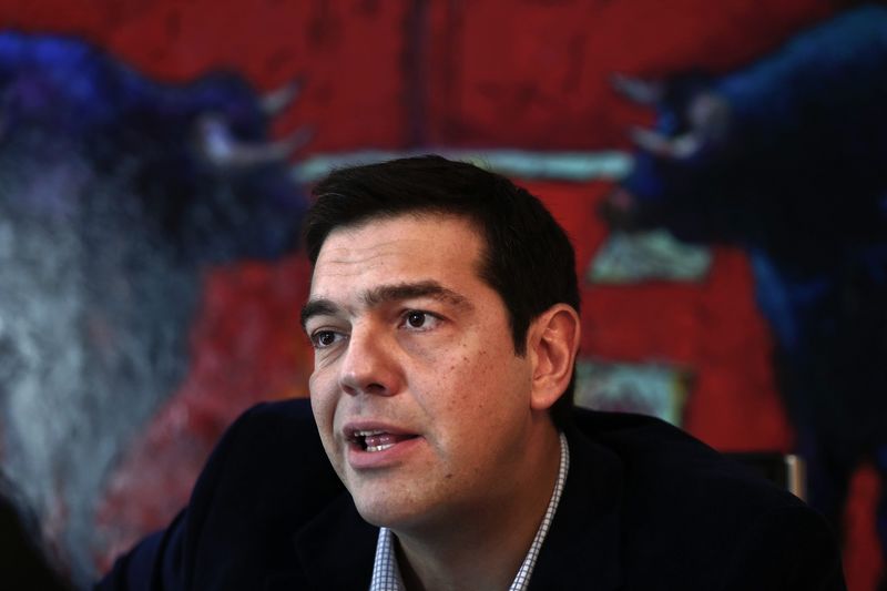 &copy; Reuters.  Primeiro-ministro grego liga para presidente do BCE para tranquilizá-lo sobre negociações