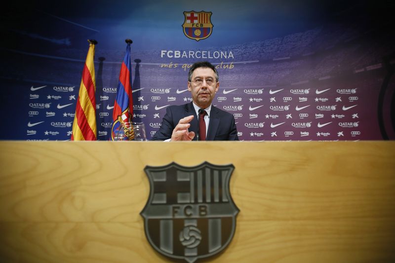 &copy; Reuters.  Presidente do Barcelona é reeleito por mais seis anos