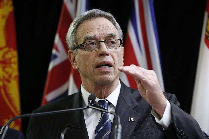 &copy; Reuters.  Canada finance minister cancels speech at men's club after criticism
