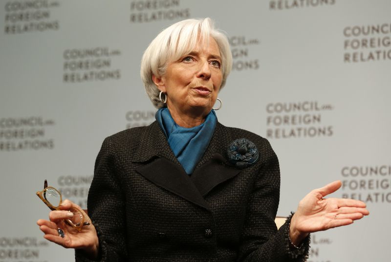 &copy; Reuters.  Lagarde "confiante" et "déterminée" avant son procès