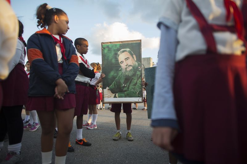 &copy; Reuters.  Fidel Castro é enterrado em Cuba, depois de nove dias de luto