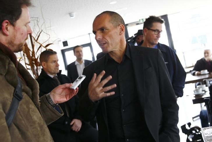 &copy; Reuters.  Varoufakis: Die EZB nimmt Griechenland den Atem