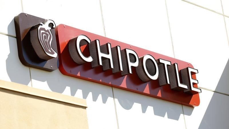 &copy; Reuters.  Chipotle's revenue for the second quarter increased by 14%, but slightly missed analysts' forecasts