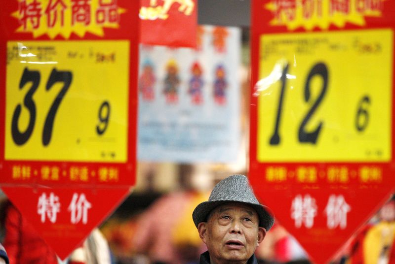 &copy; Reuters.  Chinesische Verbraucherpreise steigen im Juni um 1,9 Prozent
