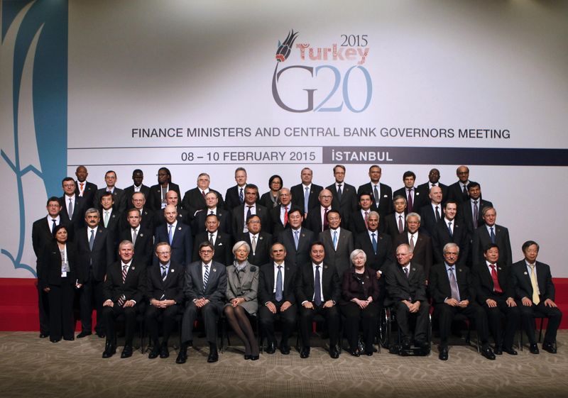 &copy; Reuters.  G-20 discute planes para eludir a EEUU en reformas a Fondo Monetario Internacional