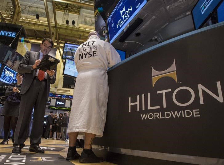 &copy; Reuters.  Hilton Worldwide Aktie, Sealed Air Aktie und Iqvia Aktie: Die derzeit meistdiskutierten Trendsignale aus dem S&P 500-Index