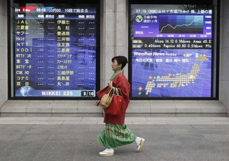 Japan stocks higher at close of trade; Nikkei 225 up 0.35%