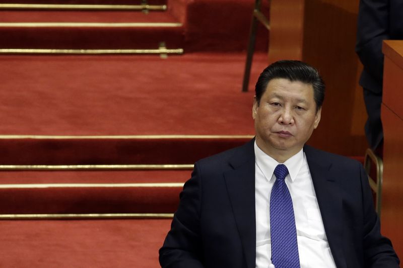 &copy; Reuters.  Xi'den devlet yönetiminde Anayasa vurgusu