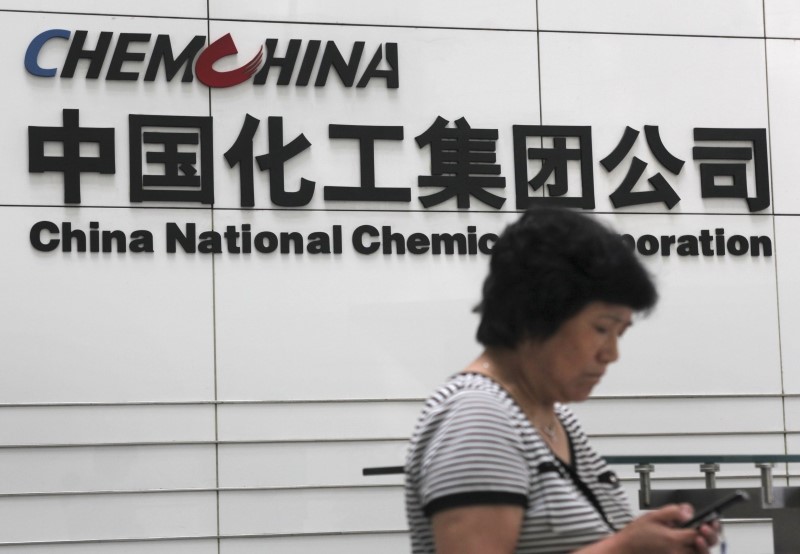 &copy; Reuters.  ChemChina-led group buys German chemical firm for $1 billion