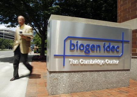 Biogen stock pops after earnings beat