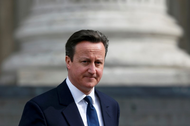 &copy; Reuters.  Cameron podtrzymuje plany referendum ws. członkostwa w UE