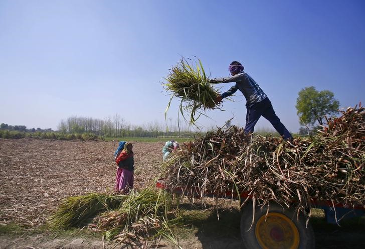 &copy; Reuters.  Economists eye silver lining in India&#39;s rising rural inflation numbers