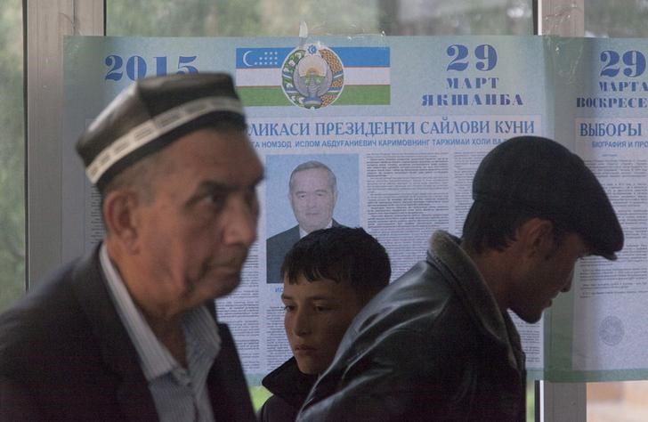 &copy; Reuters.  Uzbekistan postpones plan to liberalize entry visa rules