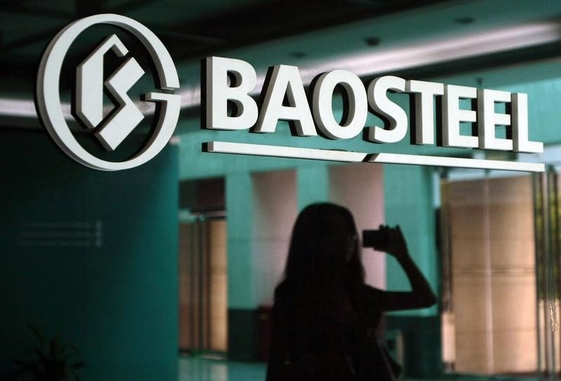 &copy; Reuters.  Siderúrgica chinesa Baosteel tem crescimento modesto no lucro do 1º semestre