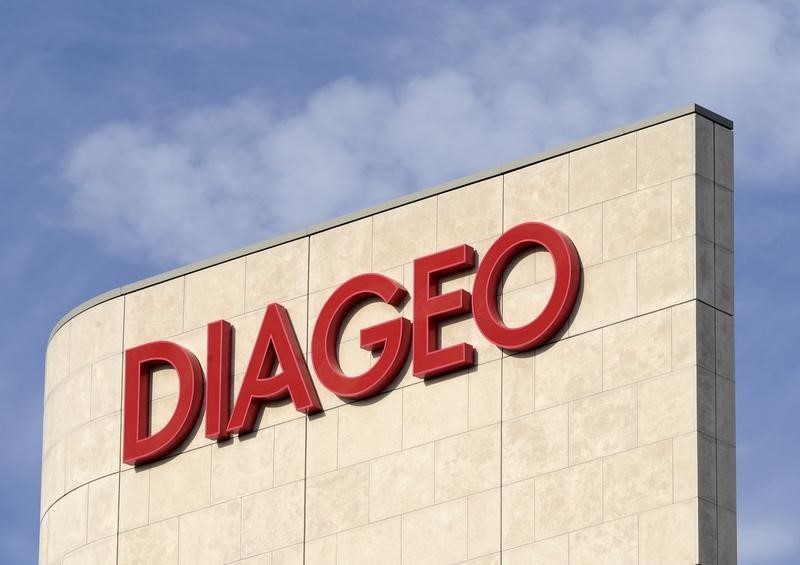 Diageo Gains After Raising Guidance for Next Three Years