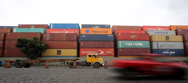 &copy; Reuters.  Çin'in konteyner nakliye endeksi arttı