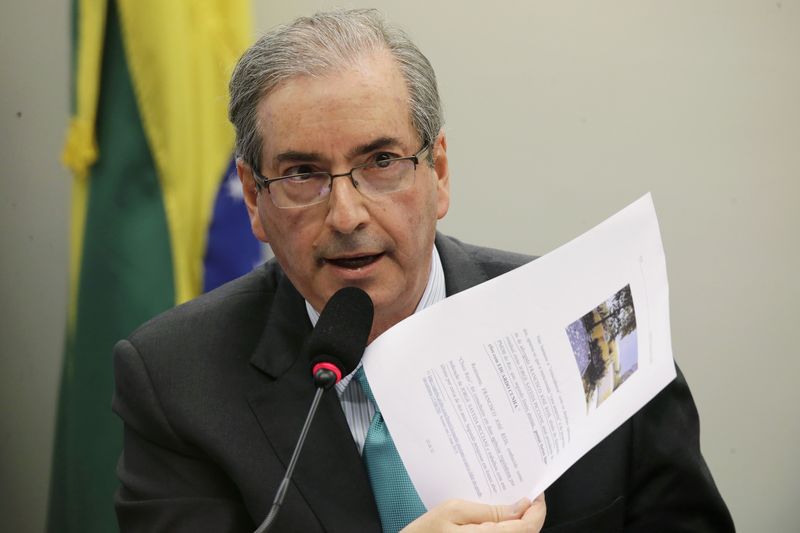 &copy; Reuters.  PERFIL-Artífice do impeachment e agora cassado, Cunha é conhecido por cair atirando