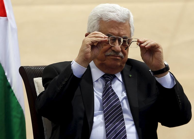 &copy; Reuters.  Líder palestino Abbas se desculpa por comentários sobre judeus