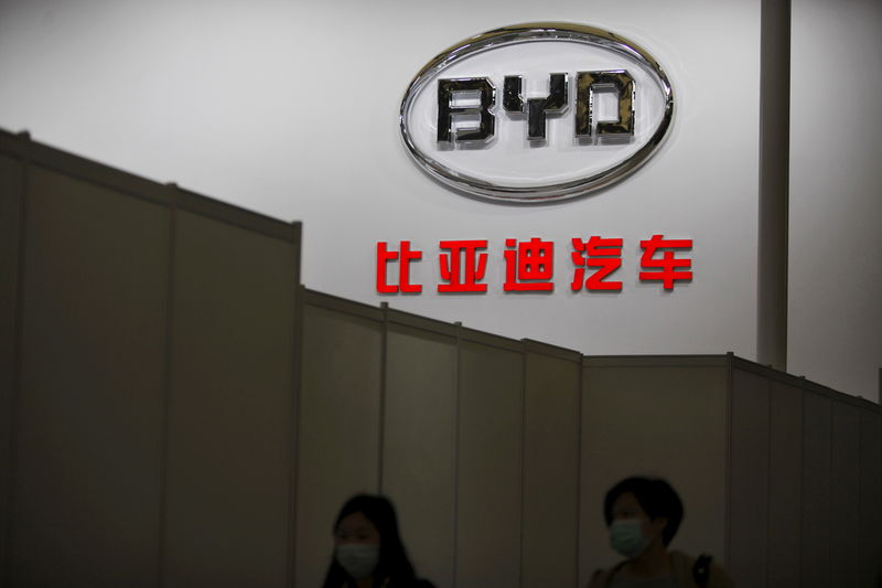 &copy; Reuters.  Citi opens 90-day catalyst watch on BYD