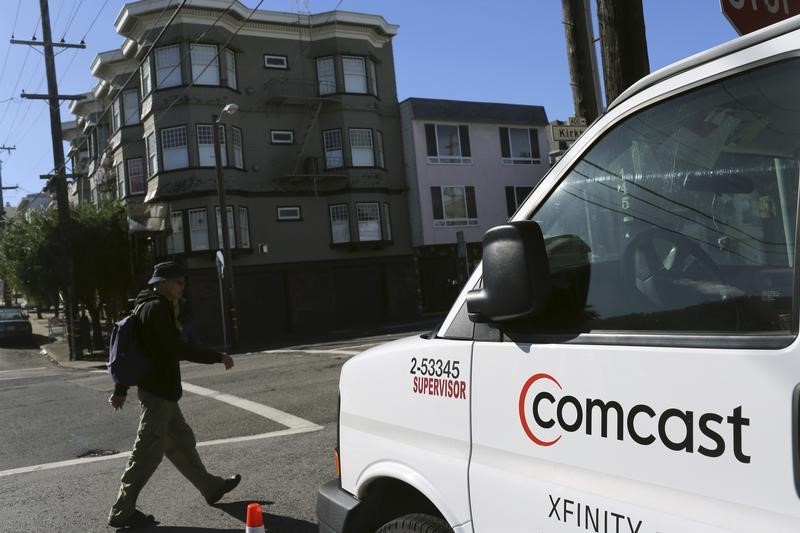 Comcast Rises 3%