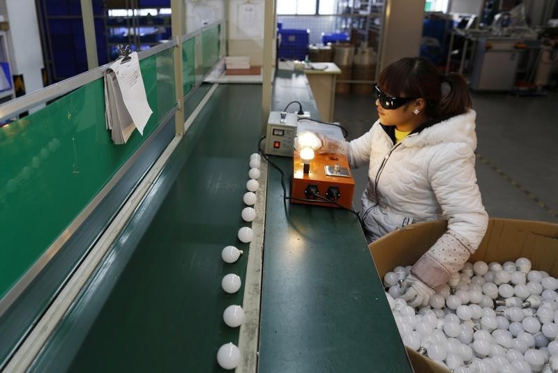 &copy; Reuters.  Atividade industrial da China avança ao ritmo mais rápido em mais de 2 anos-PMI