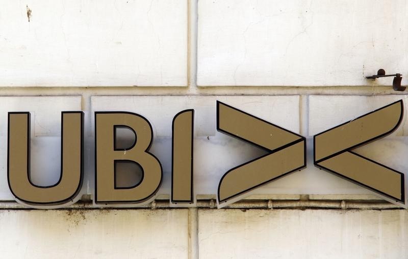 &copy; Reuters.  Ubi Banca ancora in crescita a +1% dopo il lancio del bond decennale