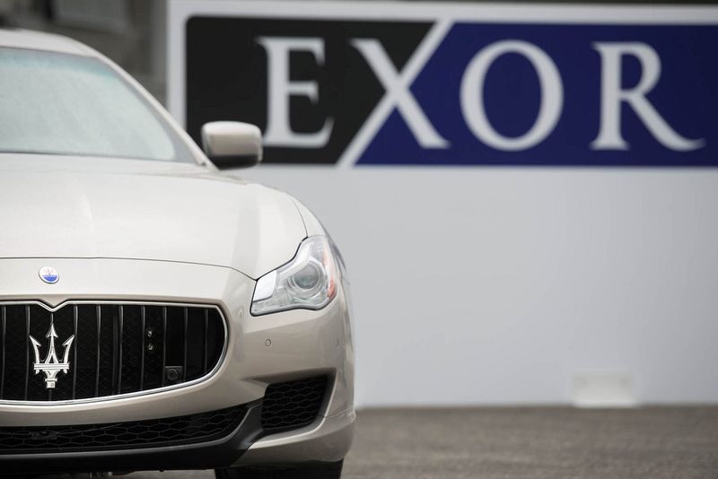 &copy; Reuters.  Exor a -2% dopo conti della controllata Partner Re. Male Fiat e Ferrari