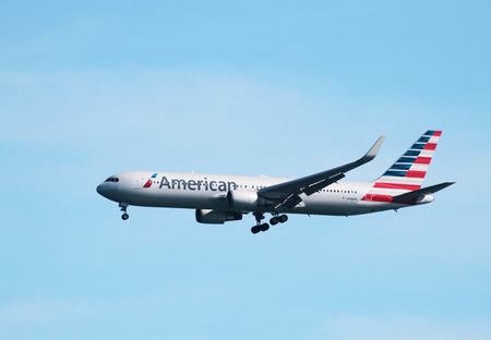 Shares in U.S. carriers slip after American Airlines cuts second-quarter outlook