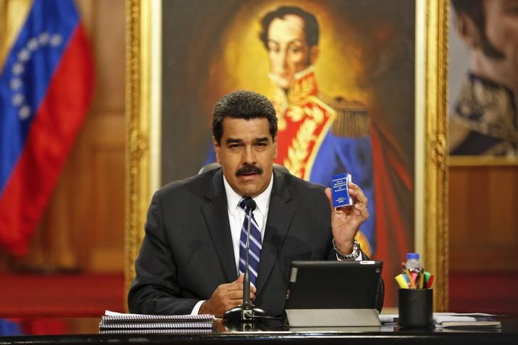 &copy; Reuters.  Maduro confirma reunião com presidente da Guiana em 14 de dezembro