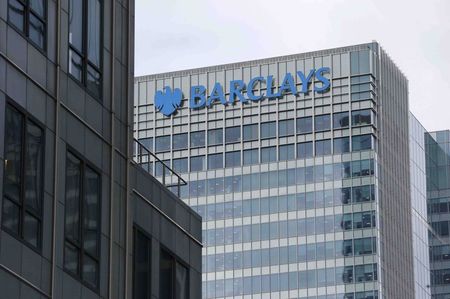 Barclays shares rise after U.K. lender outlines operations overhaul