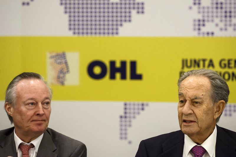 &copy; Reuters.  Villar Mir deja la puerta abierta a rebajar un 9 % su participación en OHL