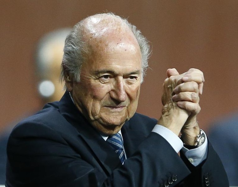 &copy; Reuters.  Blatter diz a jornal suíço “que não é candidato à presidência da Fifa”