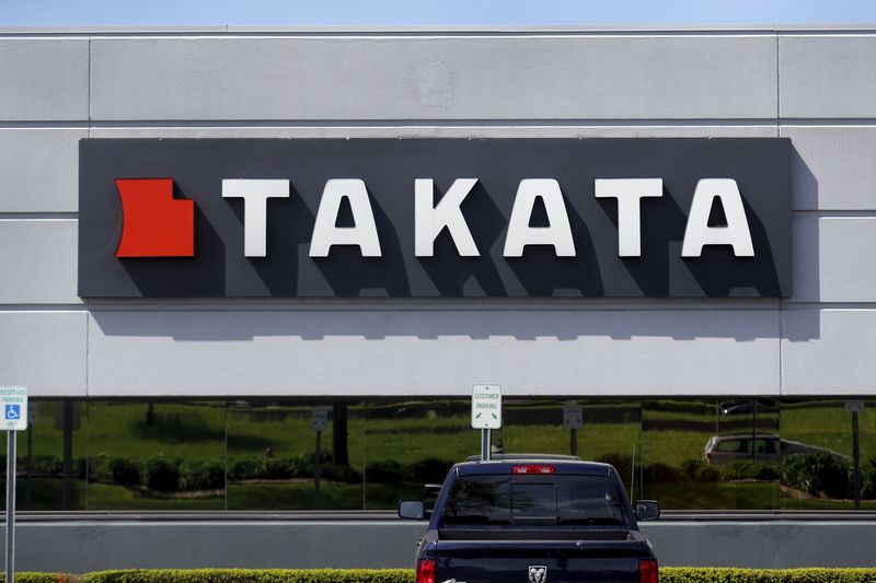 &copy; Reuters.  Takata to sell auto interiors business to Detroit supplier -source