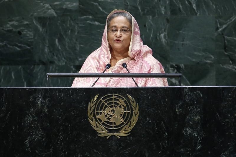 &copy; Reuters.  बांग्लादेश की प्रधानमंत्री ने आगे बढ़ती अर्थव्यवस्था पर भरोसा जताया