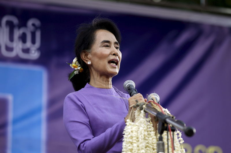 &copy; Reuters.  Australia PM meets Myanmar leader Suu Kyi, to raise human rights concerns